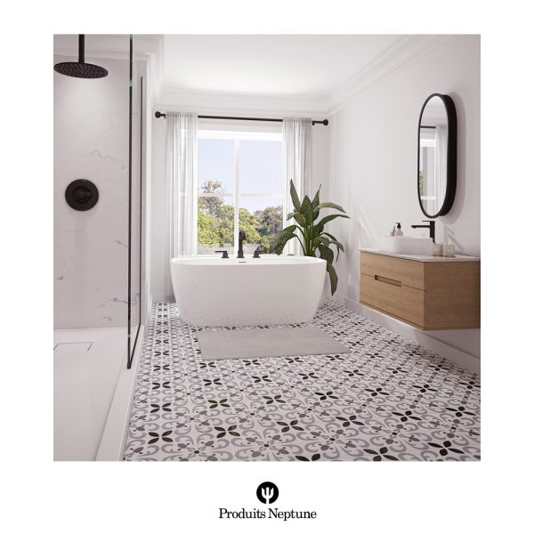 Produits Neptune - ALARO 5528- Bain autoportant en acrylique