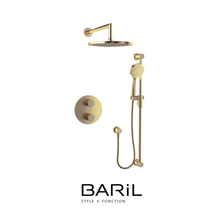 ZIP B66 4298  - ENSEMBLE DE DOUCHE COMPLET THERMOSTATIQUE PRESSION ÉQUILIBRÉE
