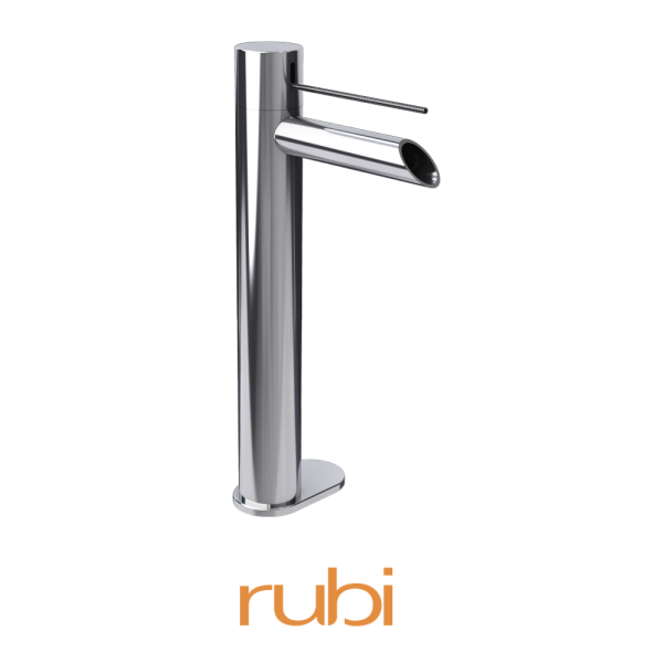 RUBI - Kronos - Robinet de vasque monotrou - Chrome